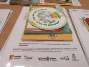 Larraona, mochilas energéticas, Gobierno Navarra, Iñako, 4º primaria, con energía +, aprendizaje y servicio
