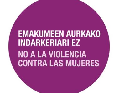 Emakumeen Aurkako Indarkeria Desagerrarazteko Nazioarteko Eguna –  Día Internacional de la Eliminación de la Violencia Contra las Mujeres (2020)
